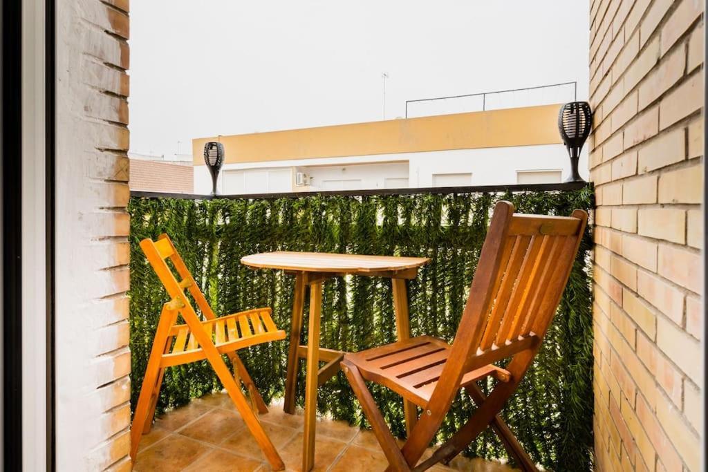 Apto Centrico, 2 Aparcamientos Privados, Bicis Sevilla Buitenkant foto